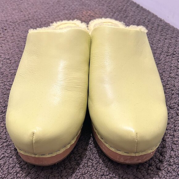 Charlotte Stone Martino "Acid Puff" Leather Clogs SZ 13 - Picture 4 of 9
